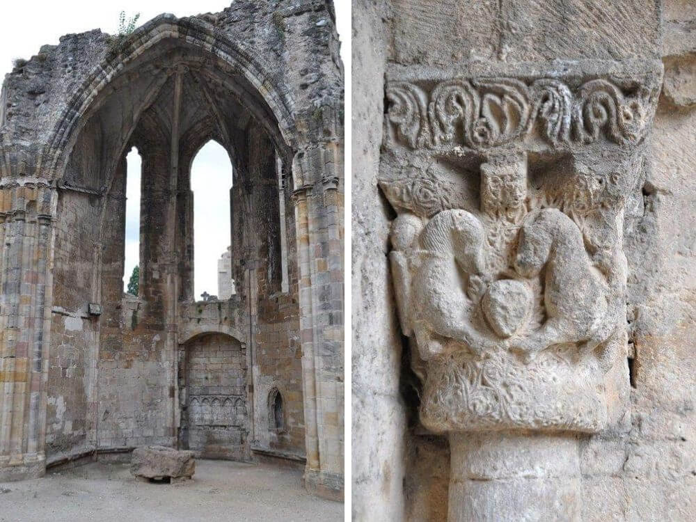 Ancient Architecture in Alet Les Bains Languedoc Roussillon 