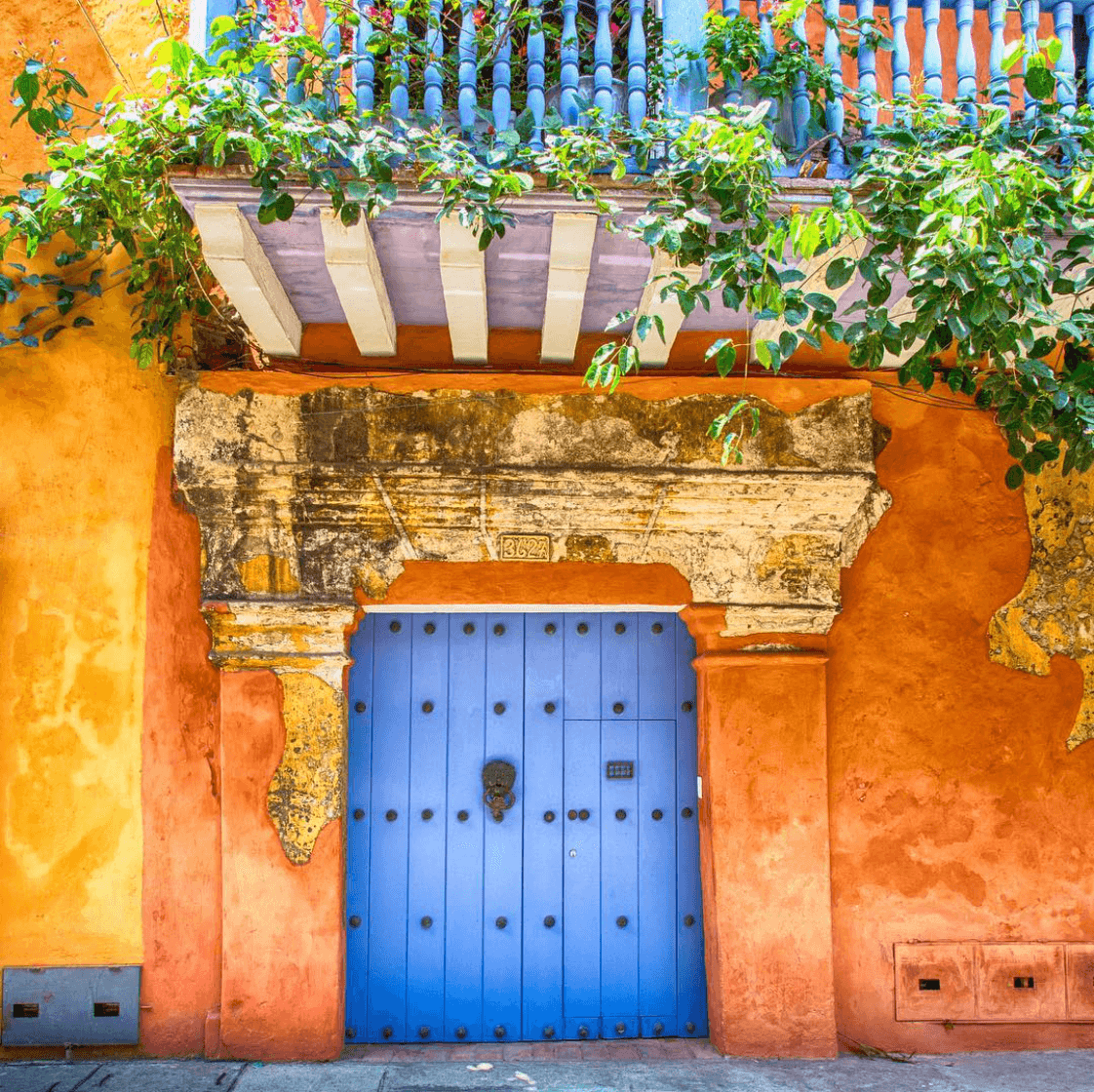 Casa De Indias Cartagena Door